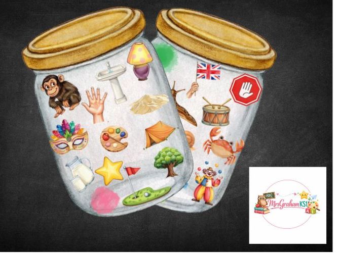 Phase 4 Phonics Jars