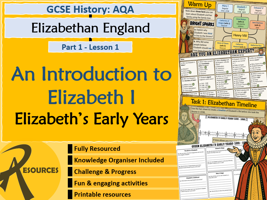 AQA Elizabethan England Introduction - GCSE History