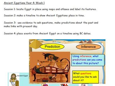 The Ancient Egyptians Part 1 (Year 4)