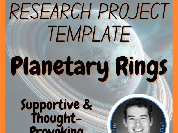 Planetary Rings | Science Research Project Template #4 | Astronomy / Astrophysics