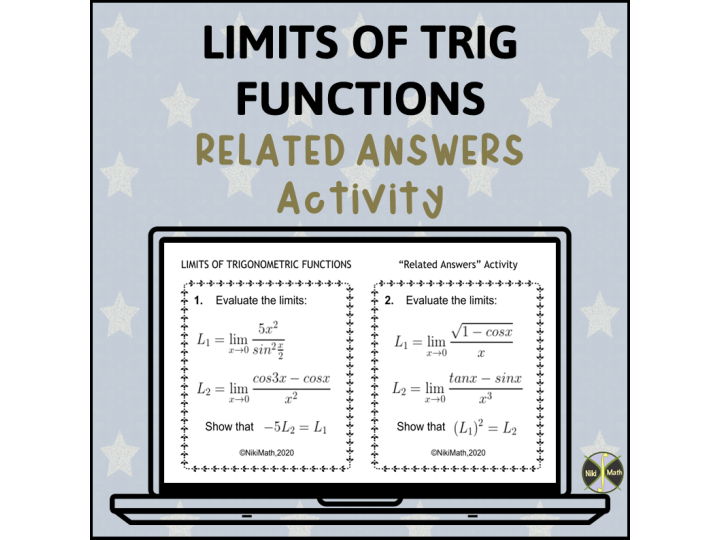 Limits of Trigonometric Functions - "Related Answers" Activity