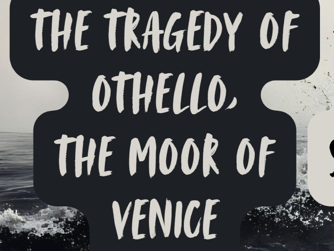 Othello Display A Level Literature