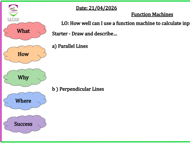 Function Machines