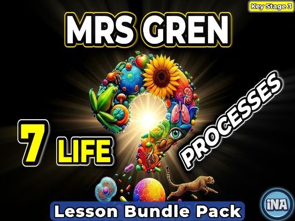 The 7 Life Processes (MRS GREN) - Complete KS3 Biology Lesson Pack