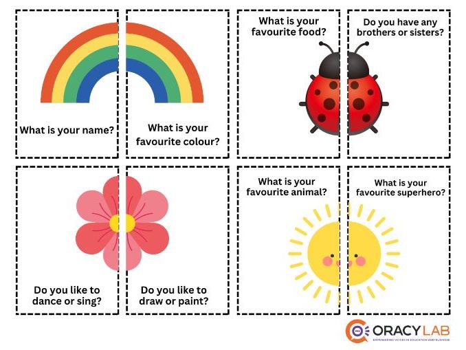 Find Your Partner |Speaking Game | Back to School