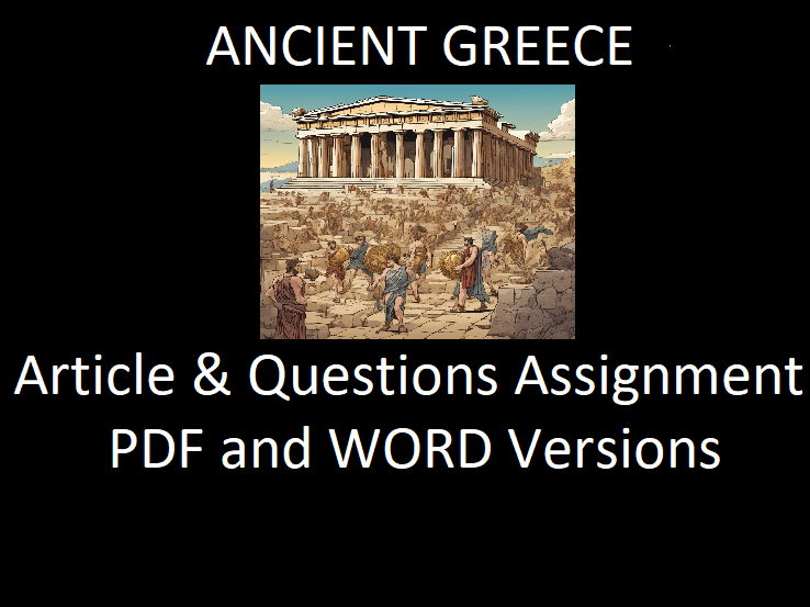 Xerxes “Article & Questions” Assignment (ANCIENT GREECE)
