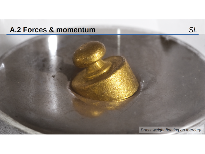 IB physics: A.2 - Forces & Momentum