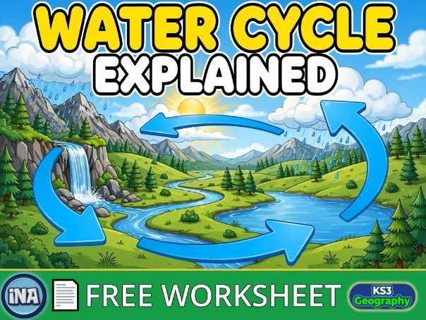 The Water Cycle - FREE KS3 Geography Worksheet