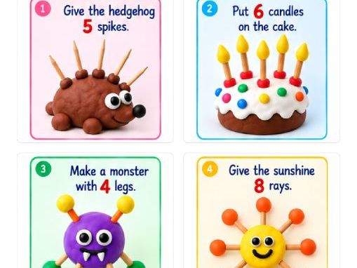 Plasticine/ Cocktail Stick Challenge