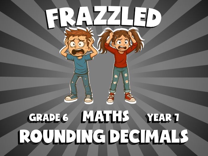 Rounding Decimals FRAZZLED Maths Game | No-Prep Year 7 Review Activity