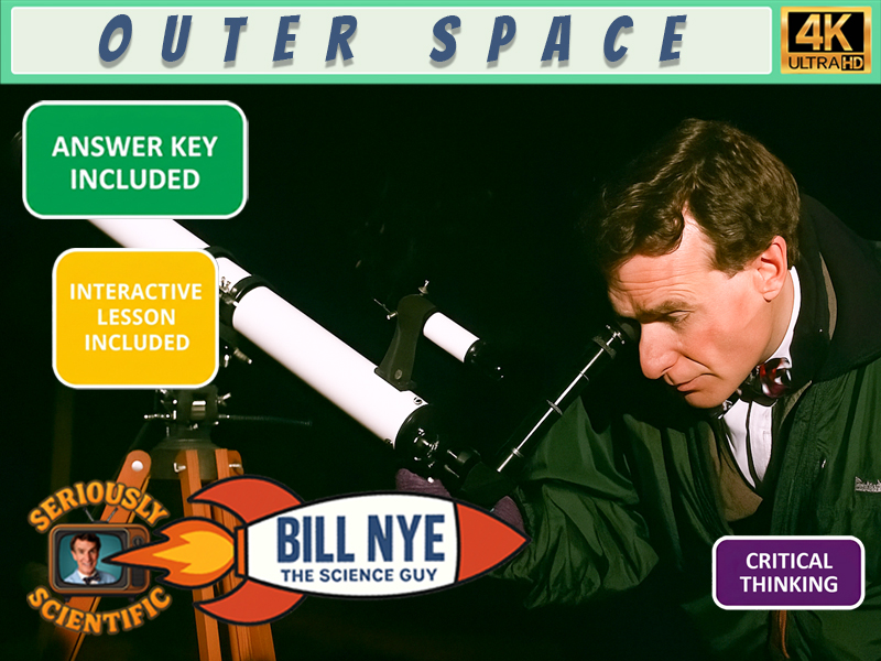 Bill Nye Outer Space Worksheet with Answer Key FREE | 4K Full Episode