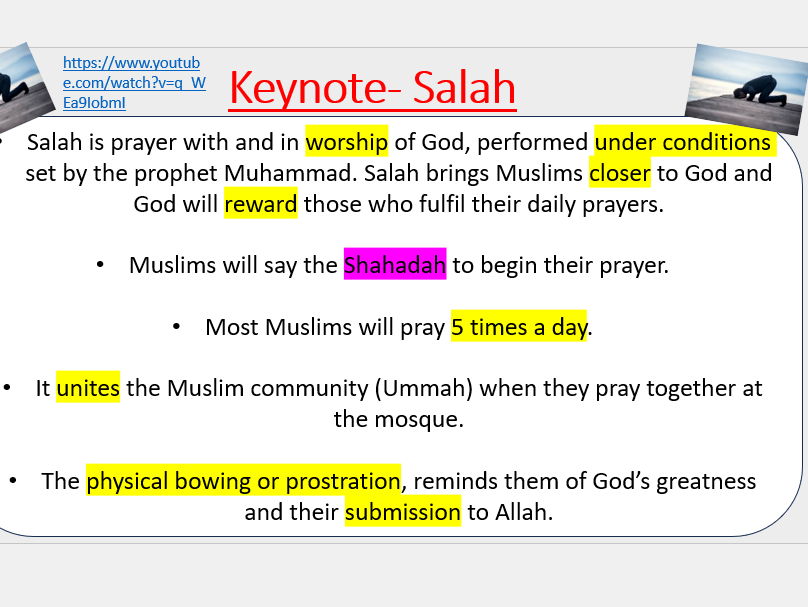 Salah & Jummah Prayer in Islam