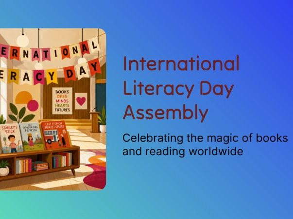 International Literacy Day Assembly PowerPoint Primary