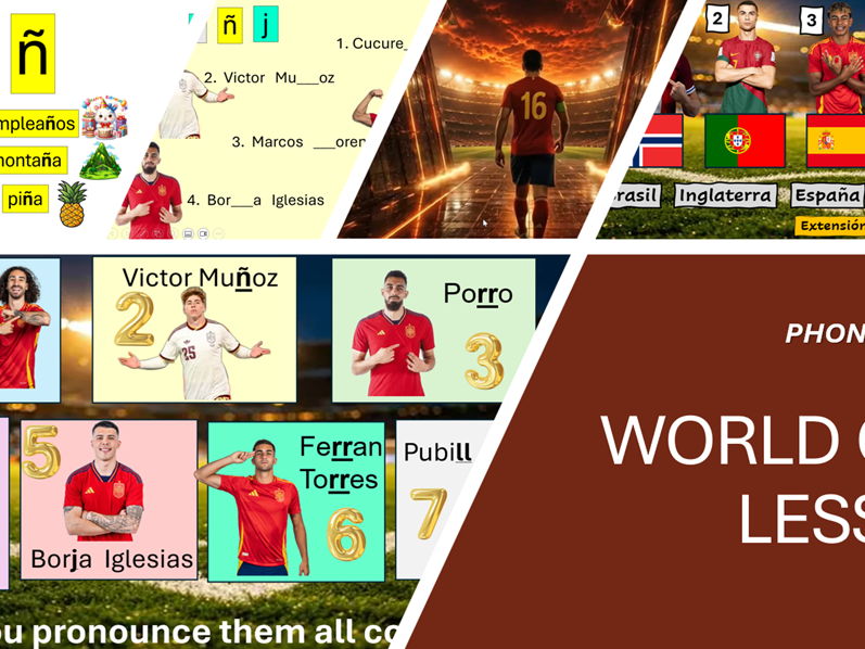 LA ROJA - Spanish National Team Football World Cup Lesson