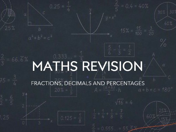 Fractions, Percentages & Decimals PPT