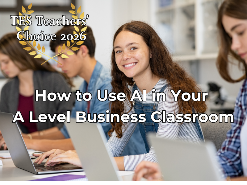 Cambridge A Level Business AI Use Guidelines for Students | Updated 2026 | Free Resource | 9609