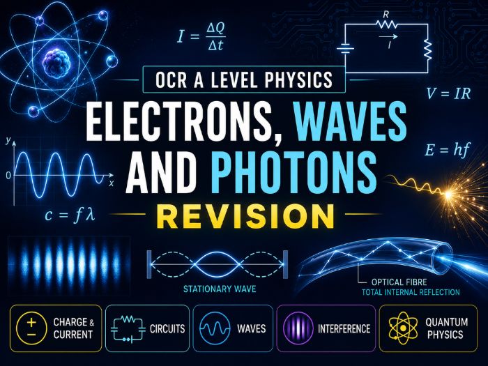 OCR A Level Physics Electrons, Waves and Photons