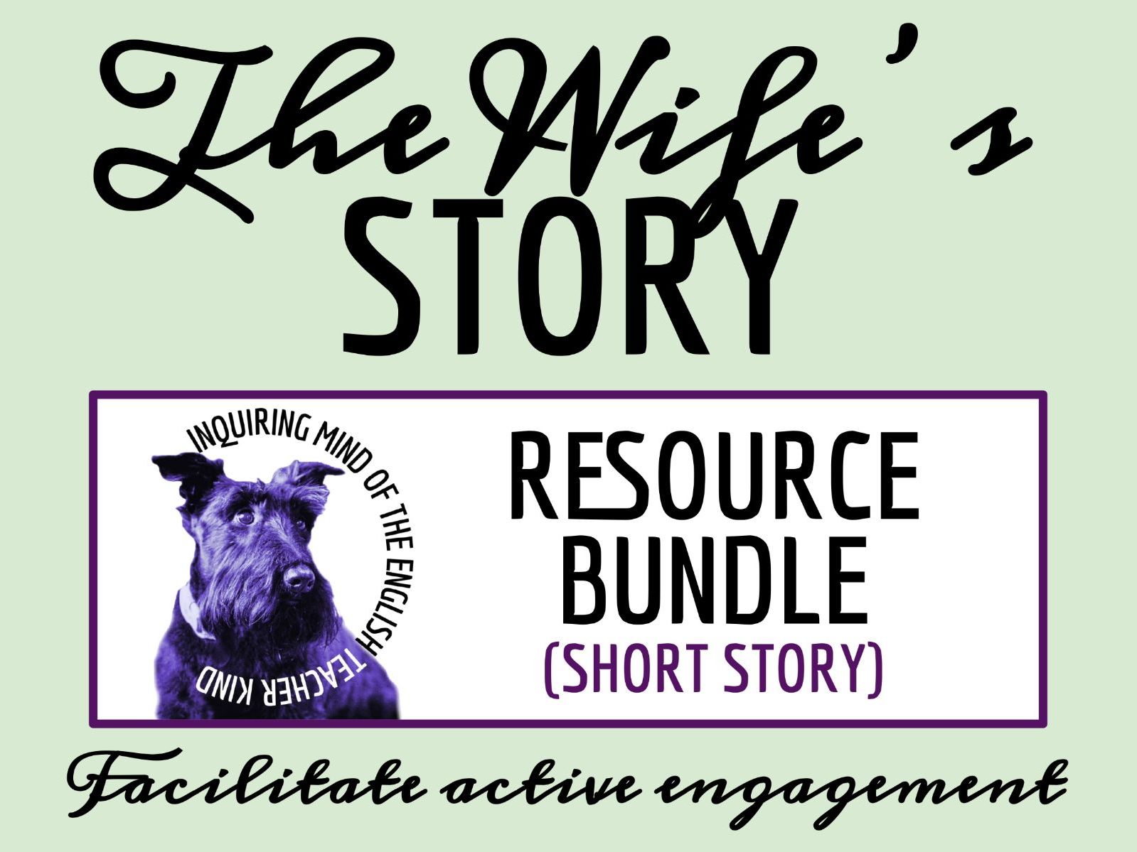 "The Wife's Story" by Ursula K. Le Guin Quiz, Bell Ringer Prompt, and Worksheets Bundle
