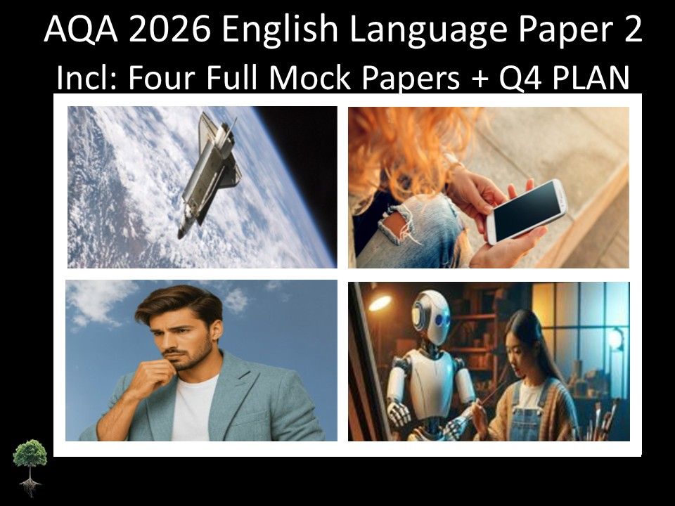 Four AQA 2026 GCSE English Language Paper 2 Mocks | Q4 Plan
