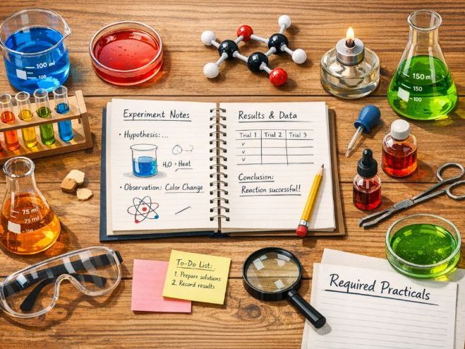 AQA Science Revision Placemat: HT & FT Pack