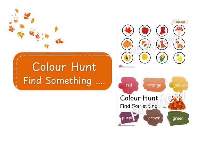 Autumn Colour Hunt Find Something .....