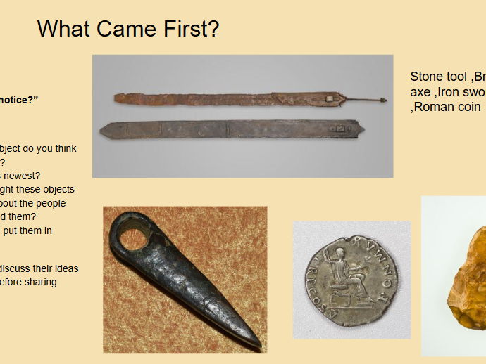 week 1 From Stone Age to Bronze Age - KS2