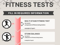 Fitness test GCSE PE