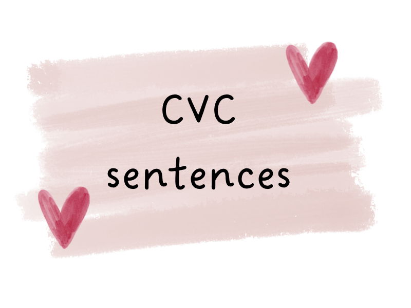CVC sentence