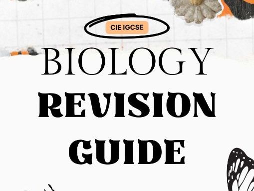 CIE 0610 IGCSE Biology Revision Guide