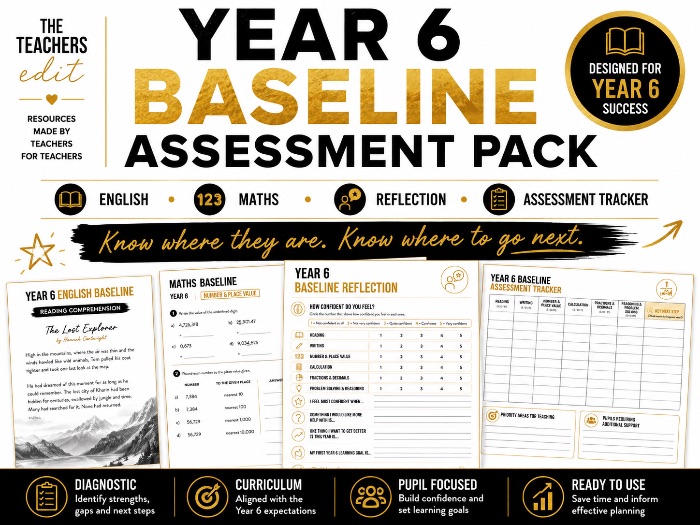 YEAR 6 BASELINE ASSESSMENT PACK