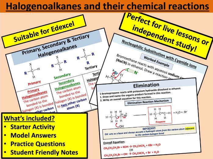 Halogenoalkanes and their reactions