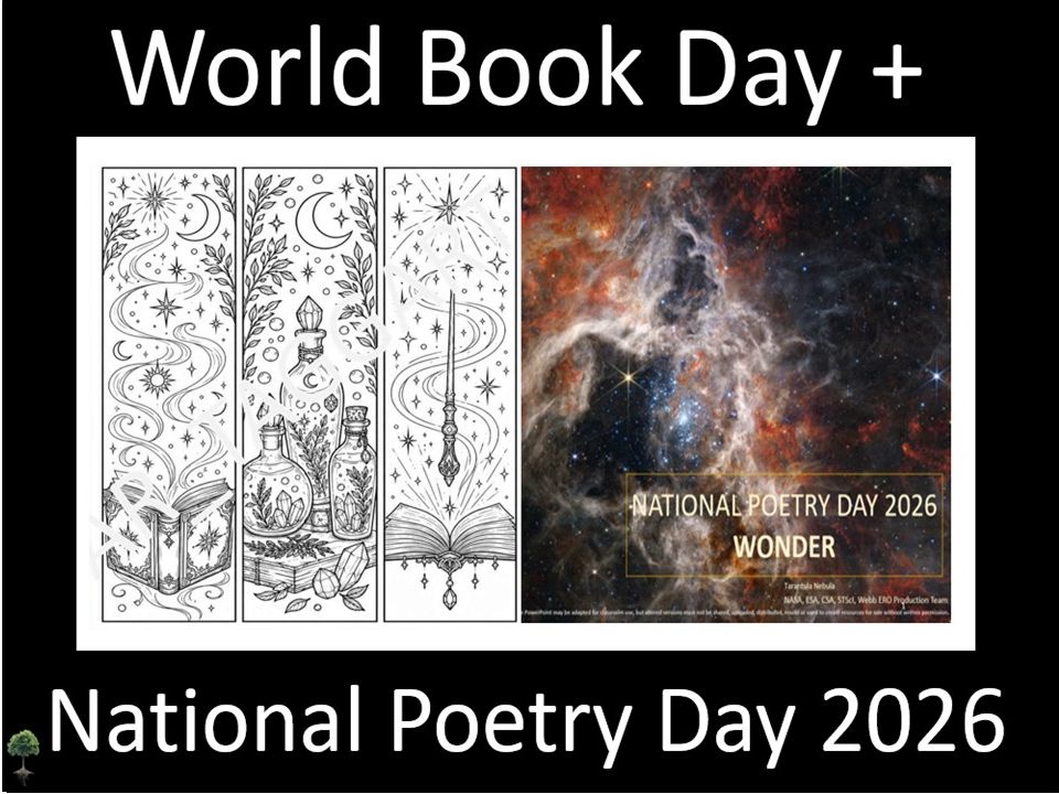 World Book Day + National Poetry Day 2026 | Reading and Creative Writing Bundle