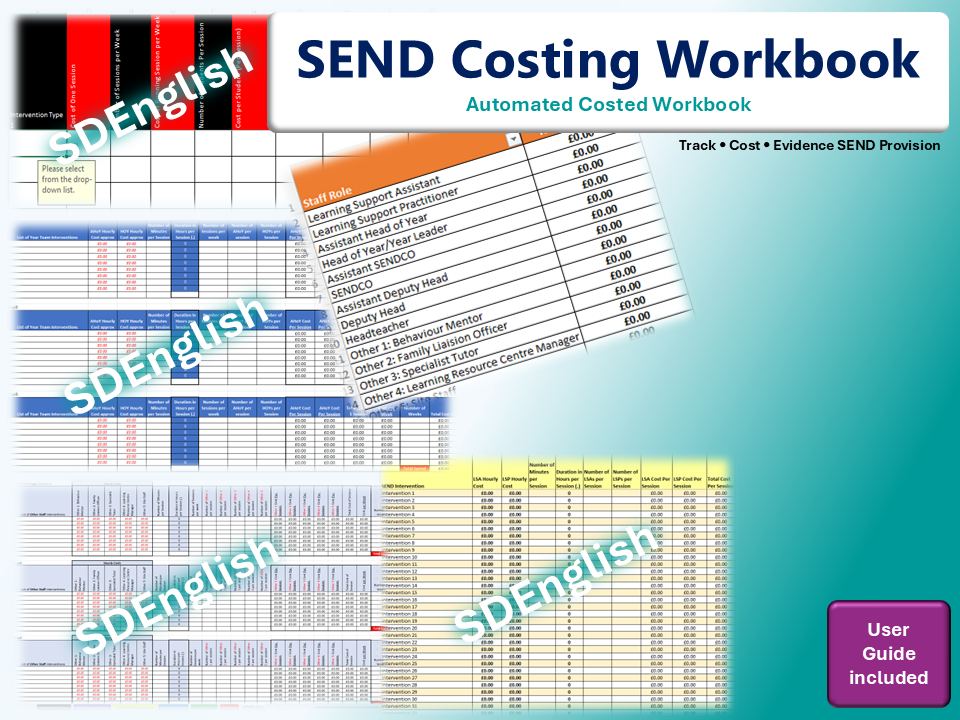 SEND Provision Costing Spreadsheet