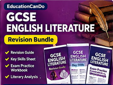 GCSE English Literature Revision Bundle | Literary Analysis & Exam Practice