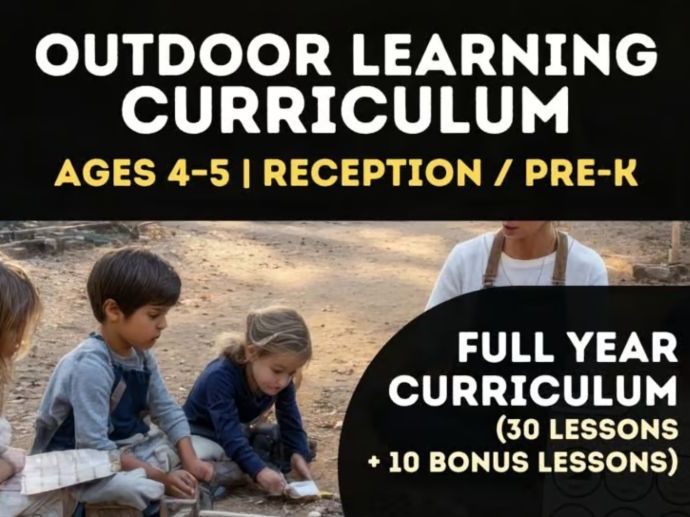 Outdoor Learning Scheme of Work | Reception | Full Year of Lessons