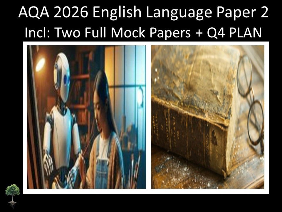 Two AQA 2026 GCSE English Language Paper 2 Mocks | Q4 Plan
