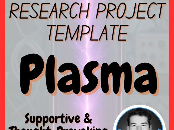 Plasma | Physics Research Project Template | Digital + Print