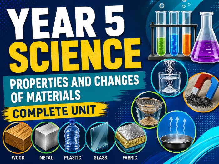 Year 5 Properties and Changes of Materials