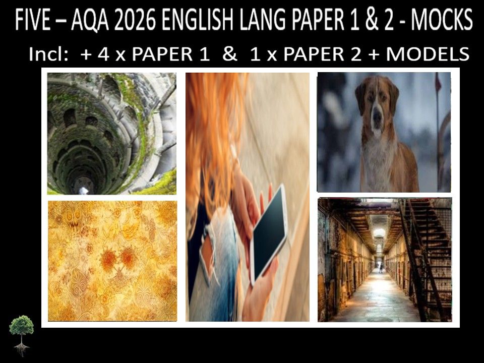 FIVE - AQA PAPER 1 & 2 | 2026 FULL MOCKS | MODELS