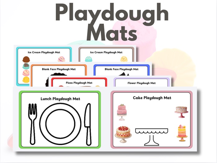 Play Dough Mats