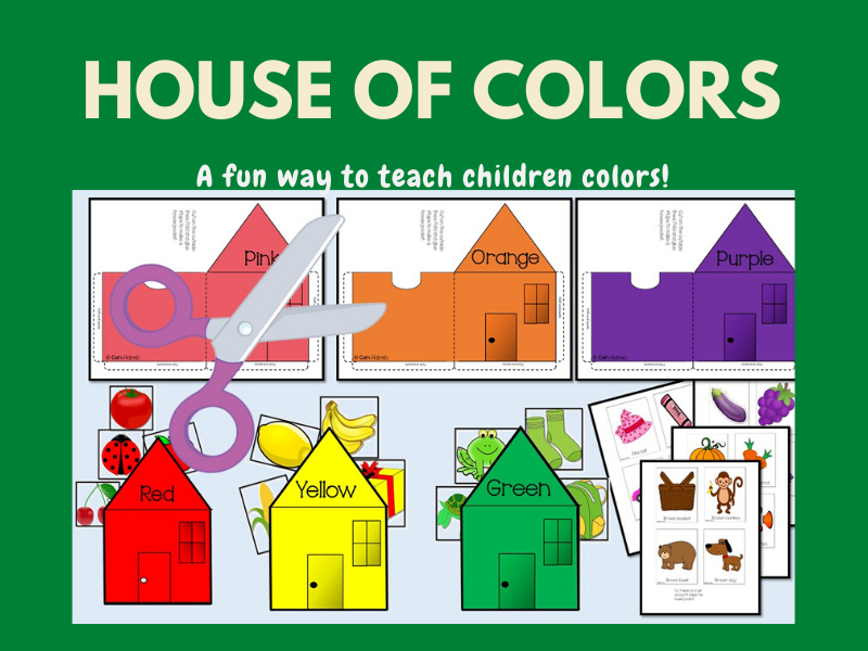 House of Colors Learn Colors Teaching Resources
