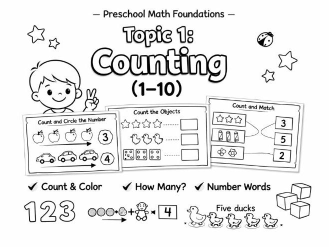 Counting - Preschool Math