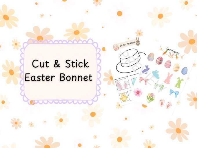 Cut & Stick Easter Bonnets