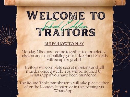 TRAITORS FOR SCHOOLS -