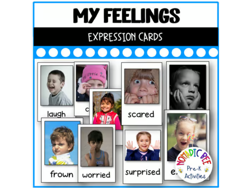 My Feelings Expression Cards