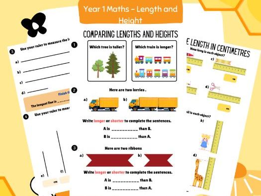 Length and Height - Year 1 (5 Lessons)