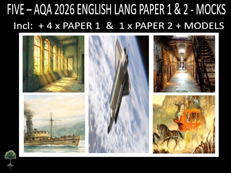 FIVE - AQA PAPER 1 & 2 | 2026 FULL MOCKS | MODELS