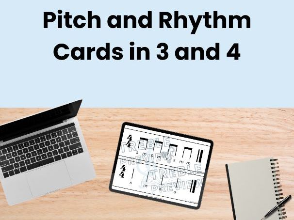 Pitch and Rhythm Cards | Musicianship Development Tools