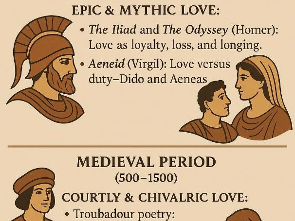 A Level Literature AQA Love through the Ages -The Overview - Introductory lesson