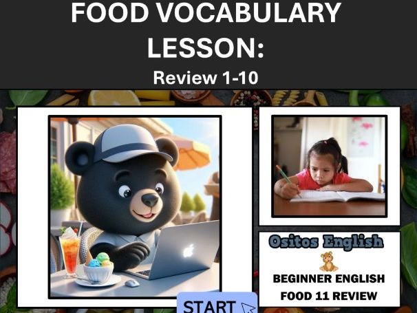 Beginner ESL: Food Unit 11 : Review Units 1-10